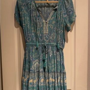 SPELL Mystic Teal Dress